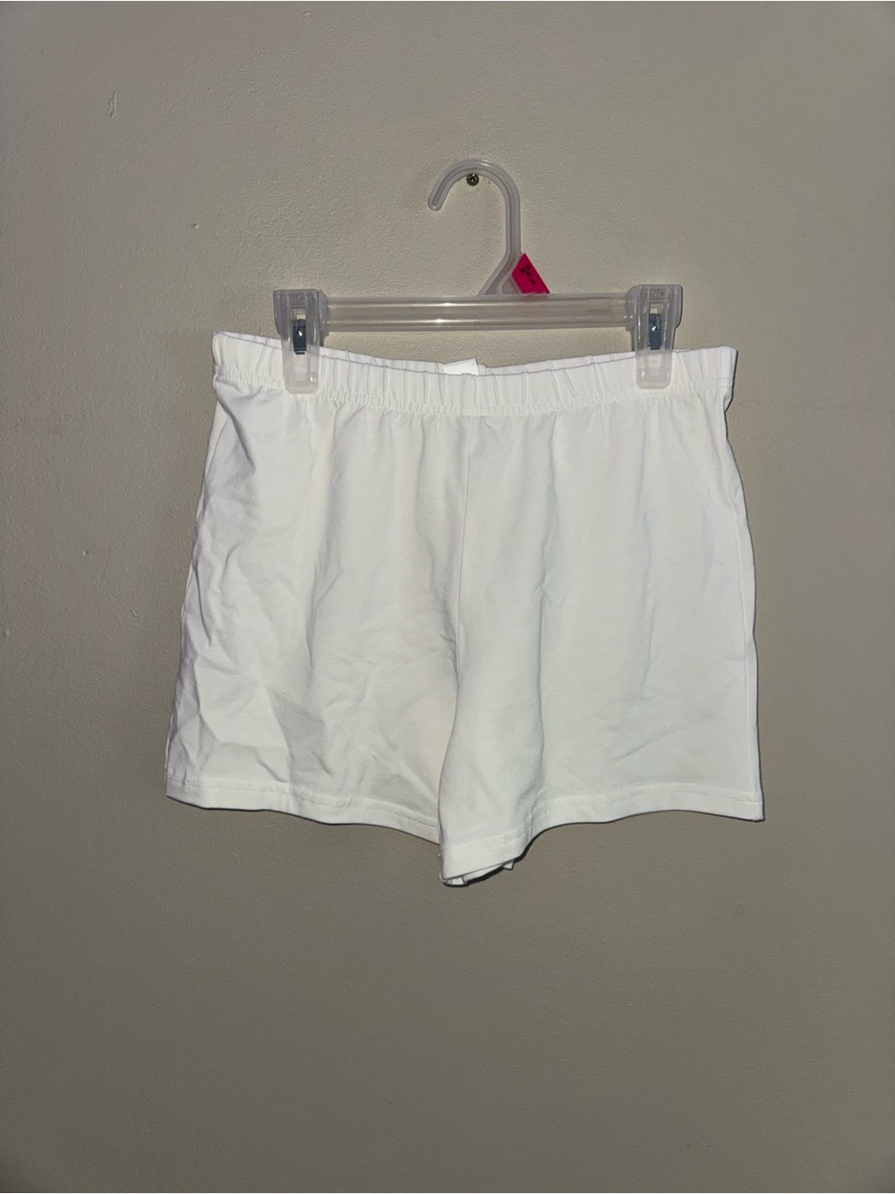 Carter's White Elastic-Waist Girls' Shorts